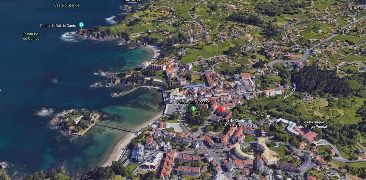 Luminoso Y Acogedor Apartamento En La Playa Oleiros Eksteriør billede